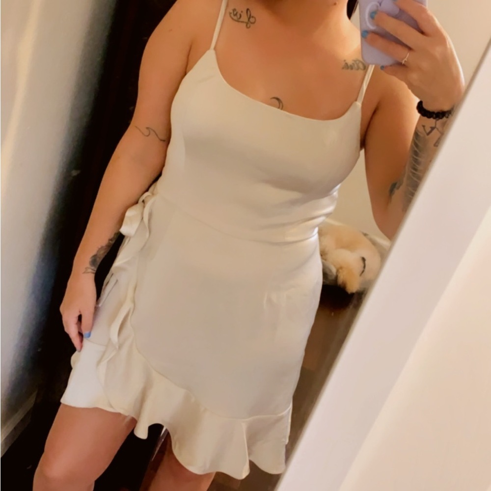 Wild fable Elegant Satin Slip Dress small